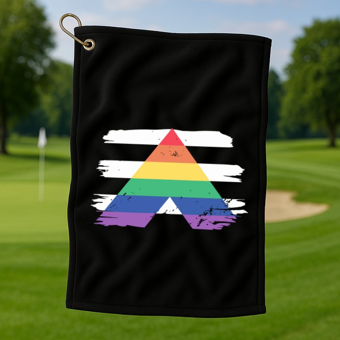 Straight Ally Flag Ally Lgbtq Lgbt Pride Month Golf Towel