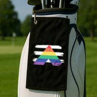 Straight Ally Flag Ally Lgbtq Lgbt Pride Month Golf Towel