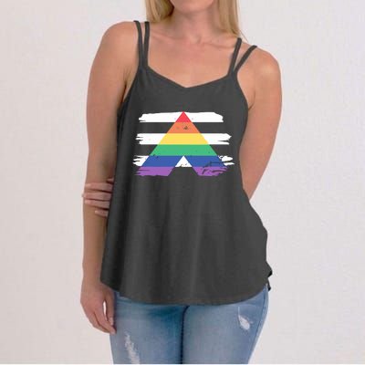 Straight Ally Flag Ally Lgbtq Lgbt Pride Month Women's Strappy Tank