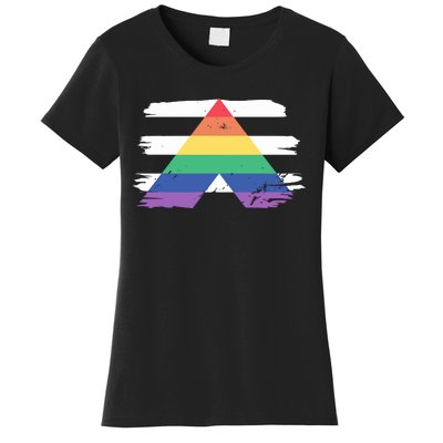 Straight Ally Flag Ally Lgbtq Lgbt Pride Month Women's T-Shirt