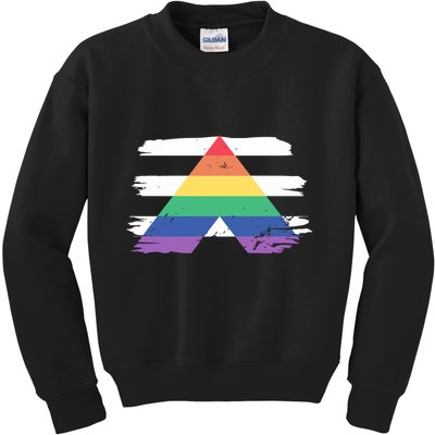 Straight Ally Flag Ally Lgbtq Lgbt Pride Month Kids Sweatshirt
