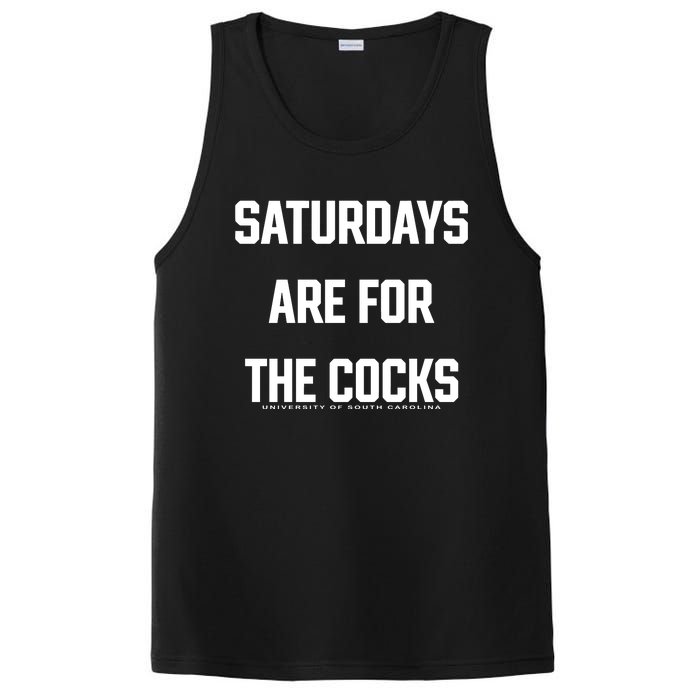 Saturdays Are For The Cocks PosiCharge Competitor Tank