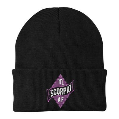 Scorpio Af Funny Astrology Scorpio Zodiac Birthday Meaningful Gift Beanie