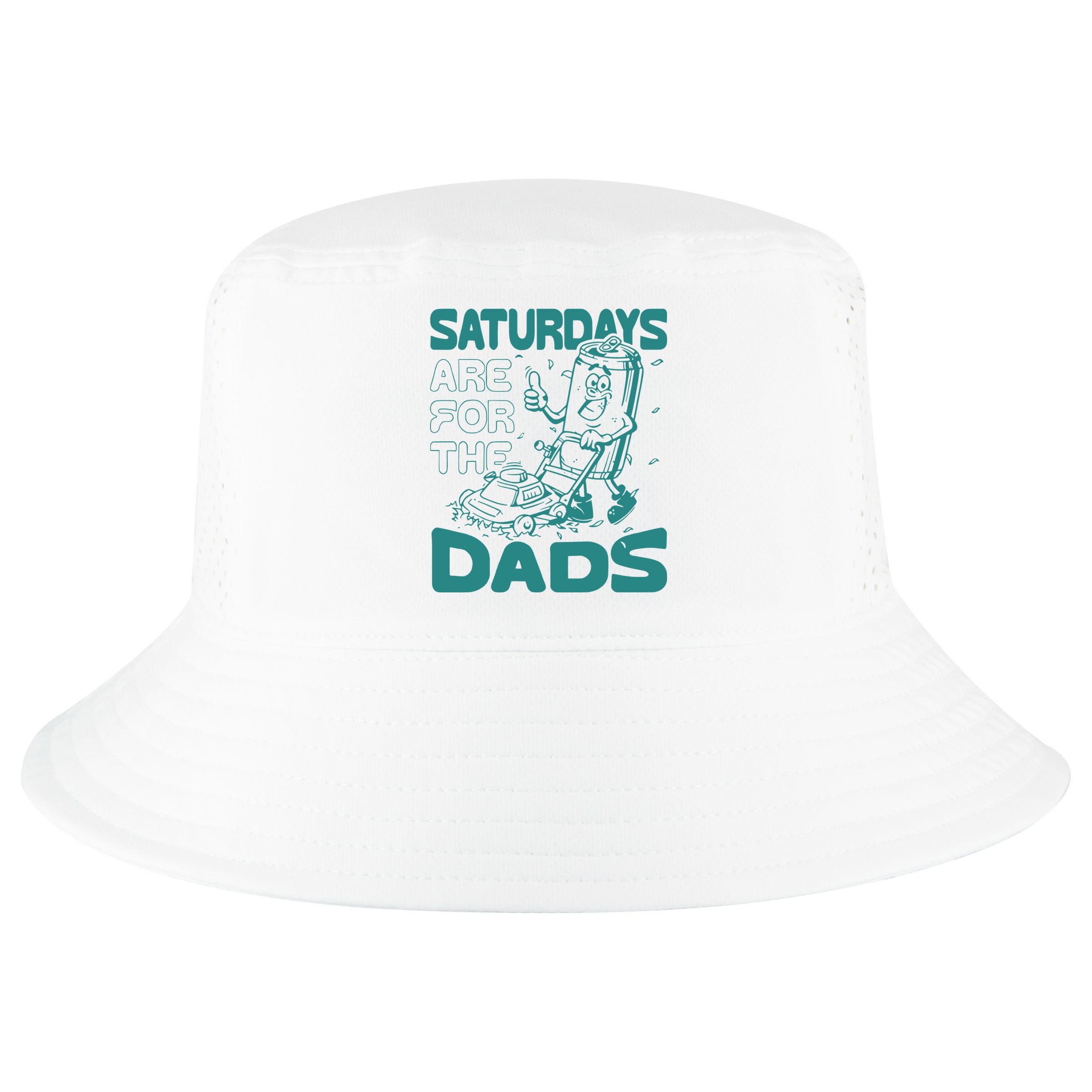 Saturdays Are For The Dads Mow Cool Comfort Performance Bucket Hat