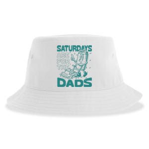 Saturdays Are For The Dads Mow Sustainable Bucket Hat