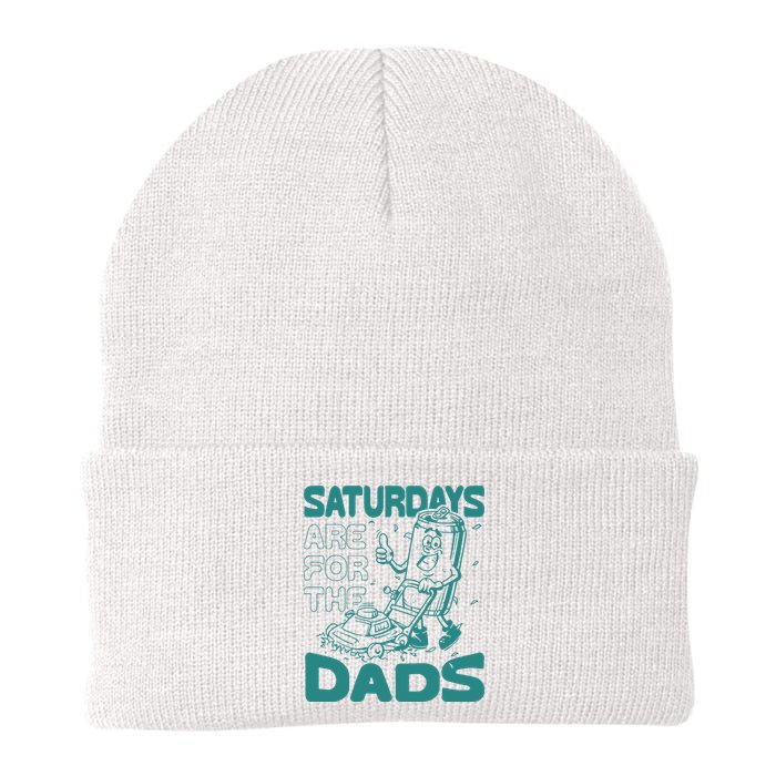 Saturdays Are For The Dads Mow Knit Cap Winter Beanie