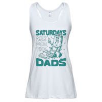 Saturdays Are For The Dads Mow Ladies Essential Flowy Tank