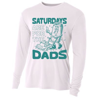 Saturdays Are For The Dads Mow Cooling Performance Long Sleeve Crew