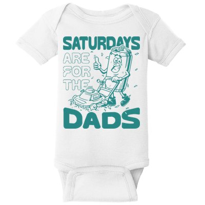 Saturdays Are For The Dads Mow Baby Bodysuit