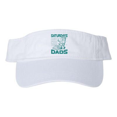 Saturdays Are For The Dads Mow Valucap Bio-Washed Visor