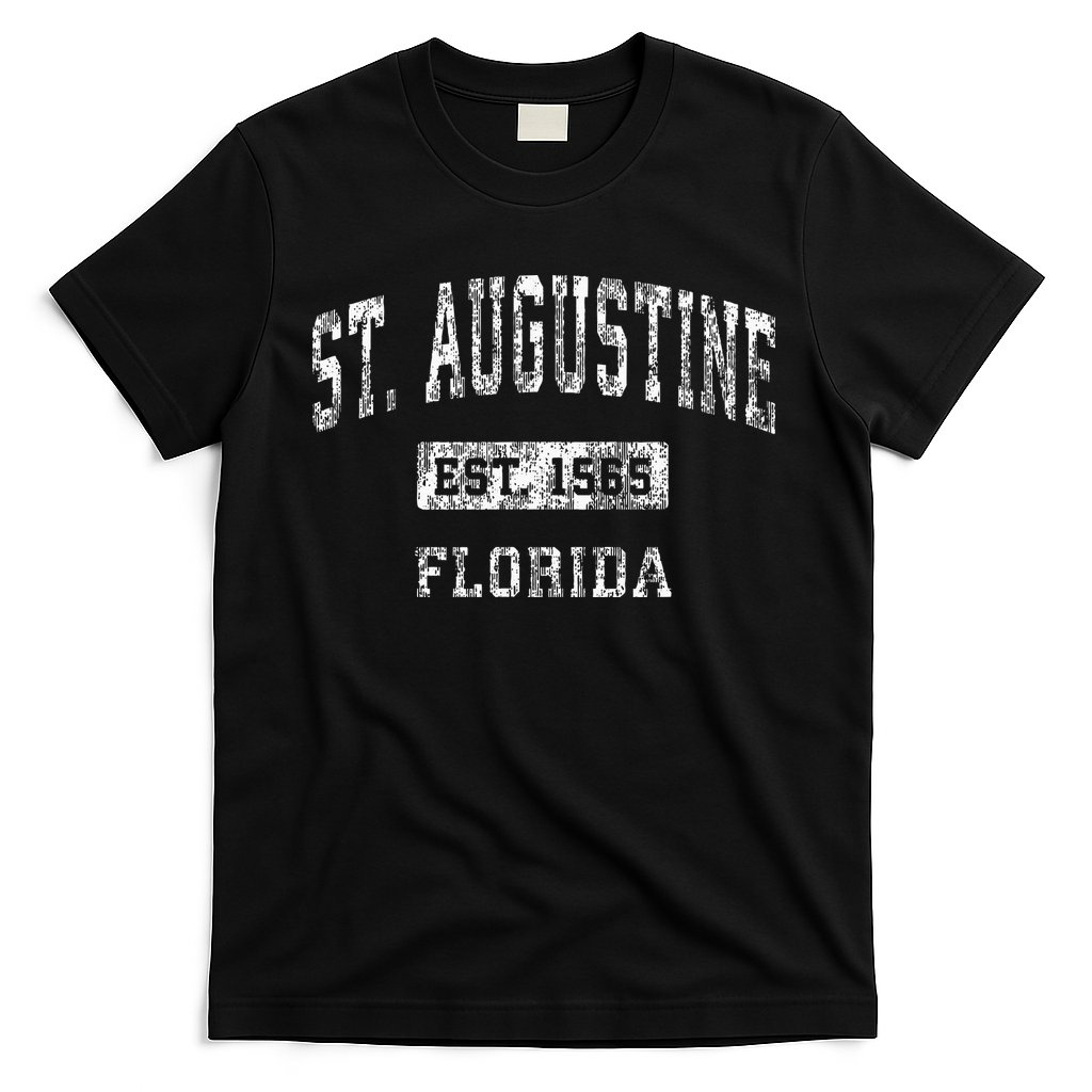 St. Augustine Florida Fl Vintage Established T-Shirt