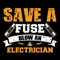 Save A Fuse Blow An Electrician T 16 in Basic Backpack