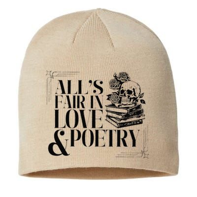 Skull AllS Fair In Love & Poetry Sustainable Beanie