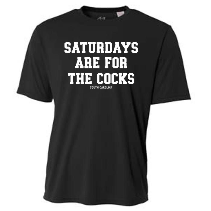 Saturdays Are For The Cocks Cooling Performance Crew T-Shirt