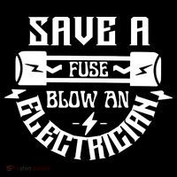 Save A Fuse Blow An Electrician City Backpack