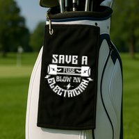 Save A Fuse Blow An Electrician Golf Towel