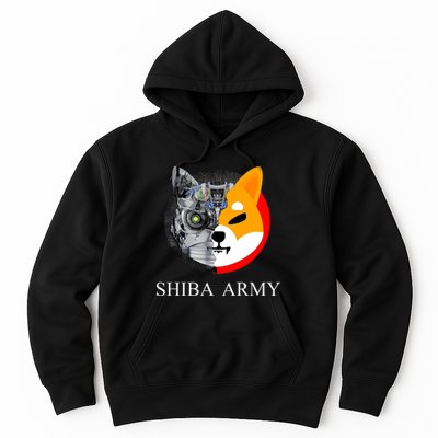 Shiba Army Fox Logo Terminator Hoodie