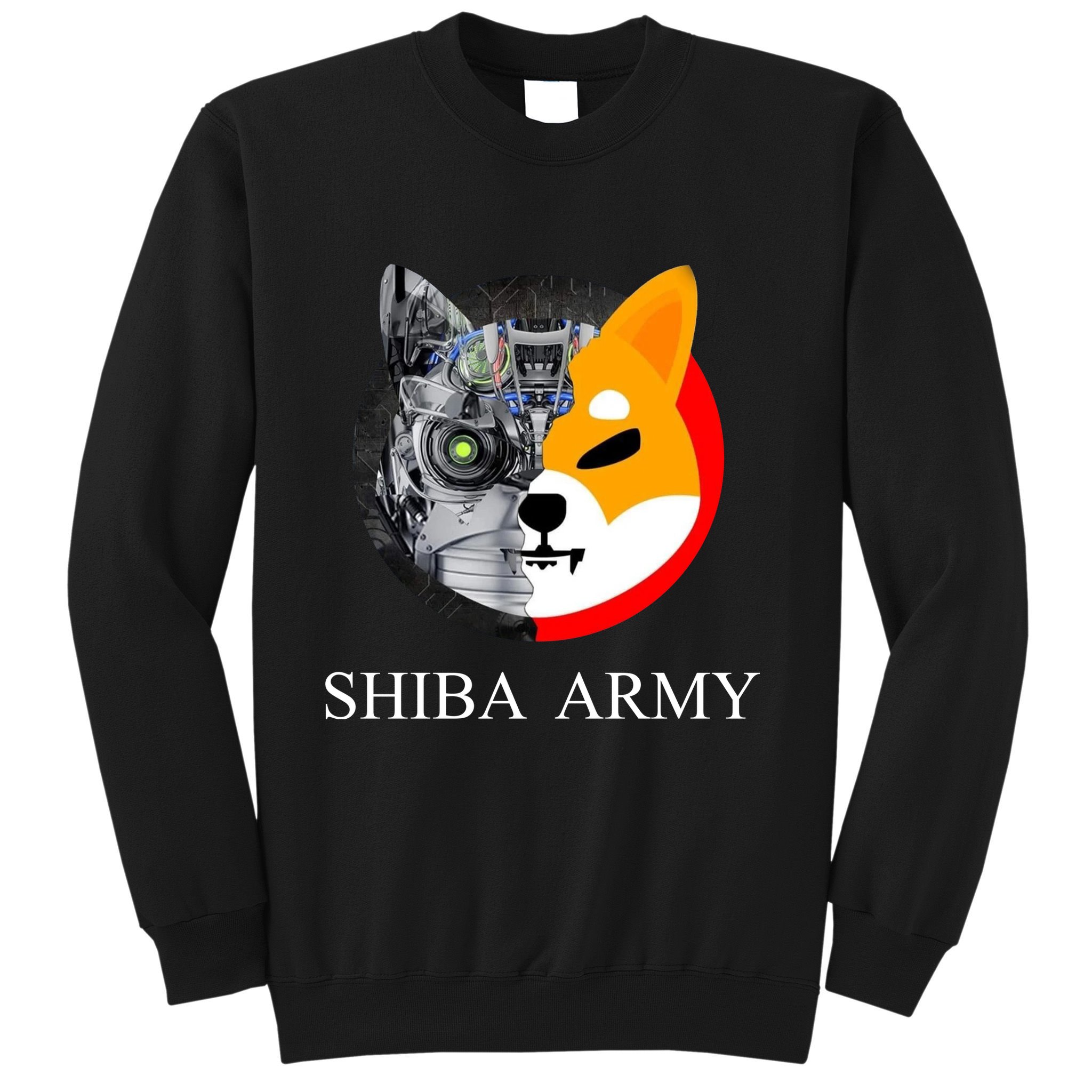 Shiba Army Fox Logo Terminator Sweatshirt