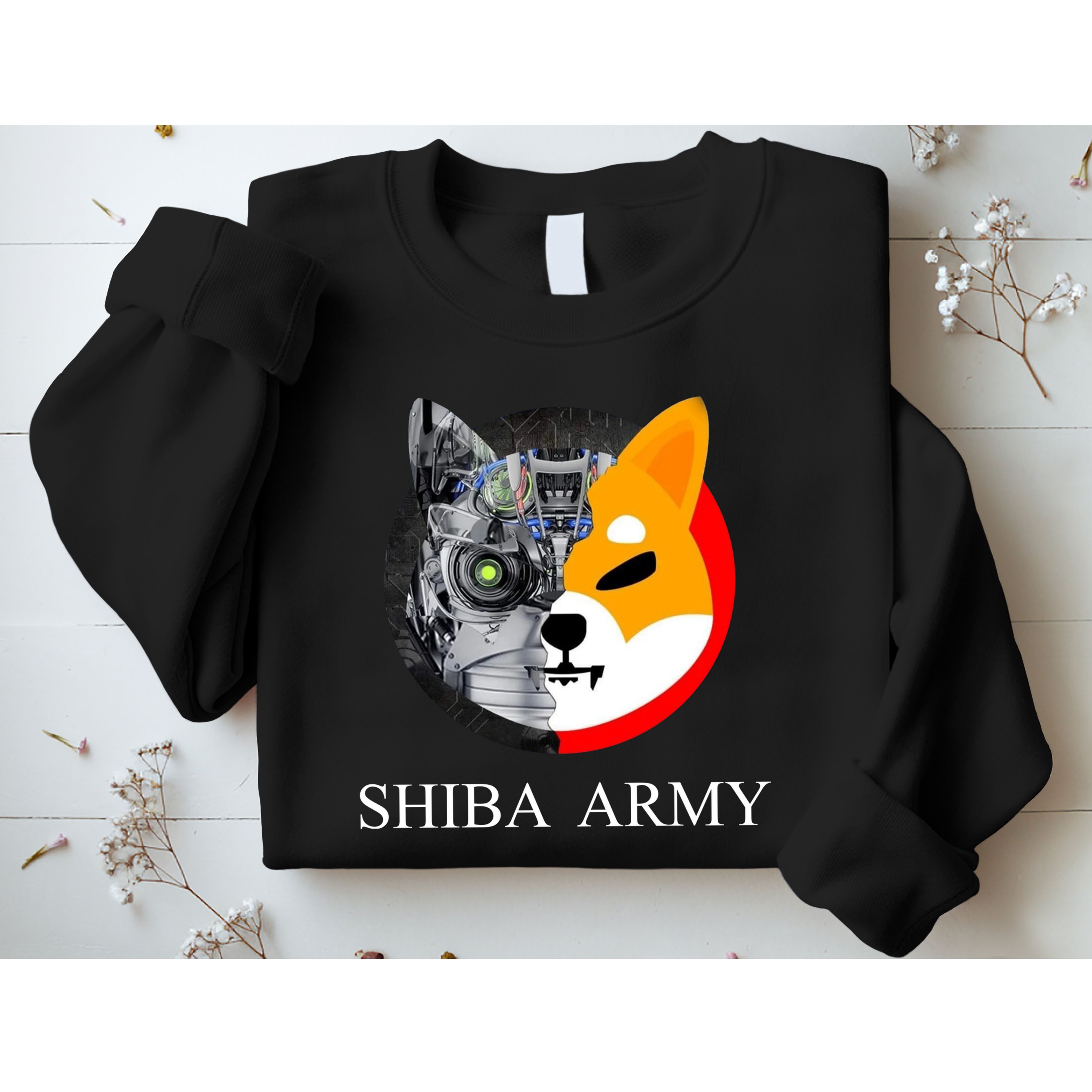 Shiba Army Fox Logo Terminator Sweatshirt
