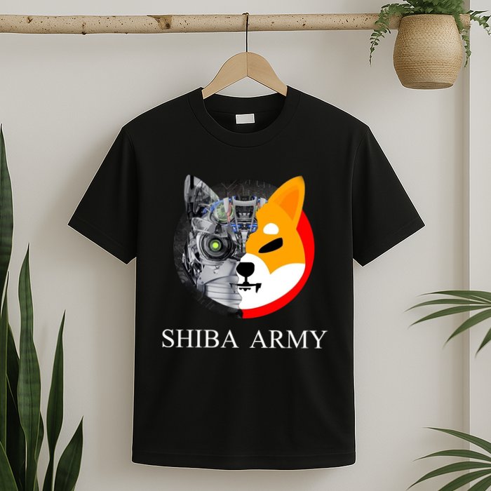 Shiba Army Fox Logo Terminator T-Shirt