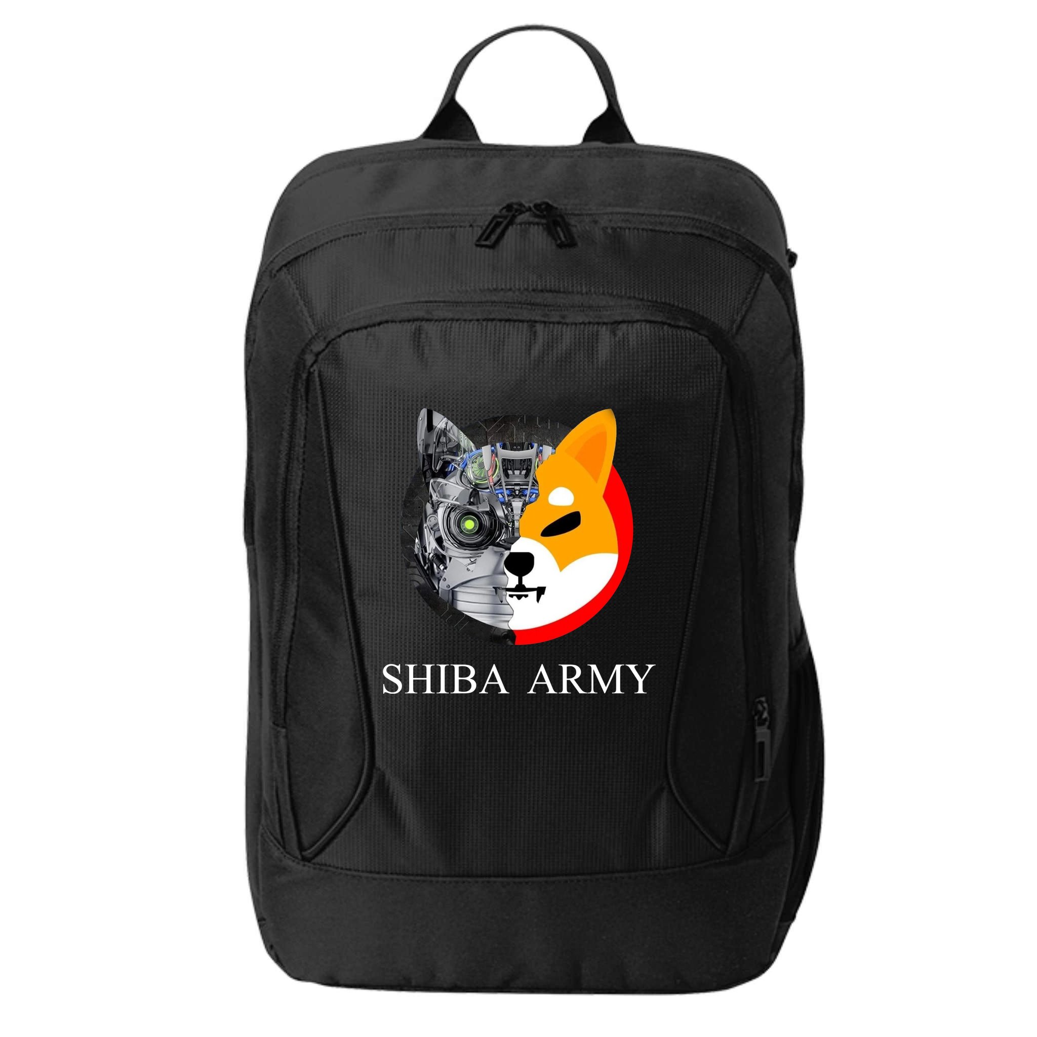 Shiba Army Fox Logo Terminator City Backpack