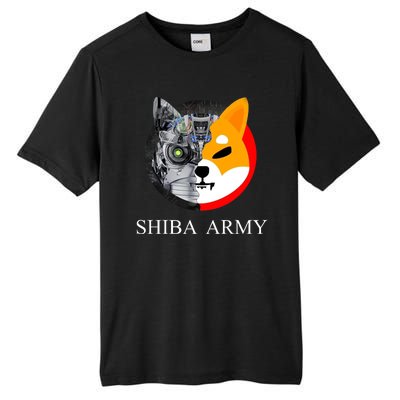 Shiba Army Fox Logo Terminator Tall Fusion ChromaSoft Performance T-Shirt