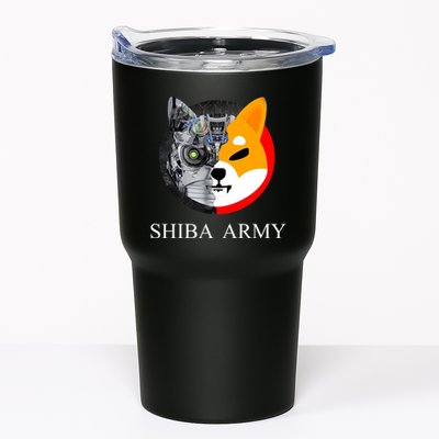 Shiba Army Fox Logo Terminator Tumbler