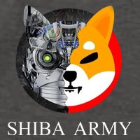 Shiba Army Fox Logo Terminator Vector Backpack