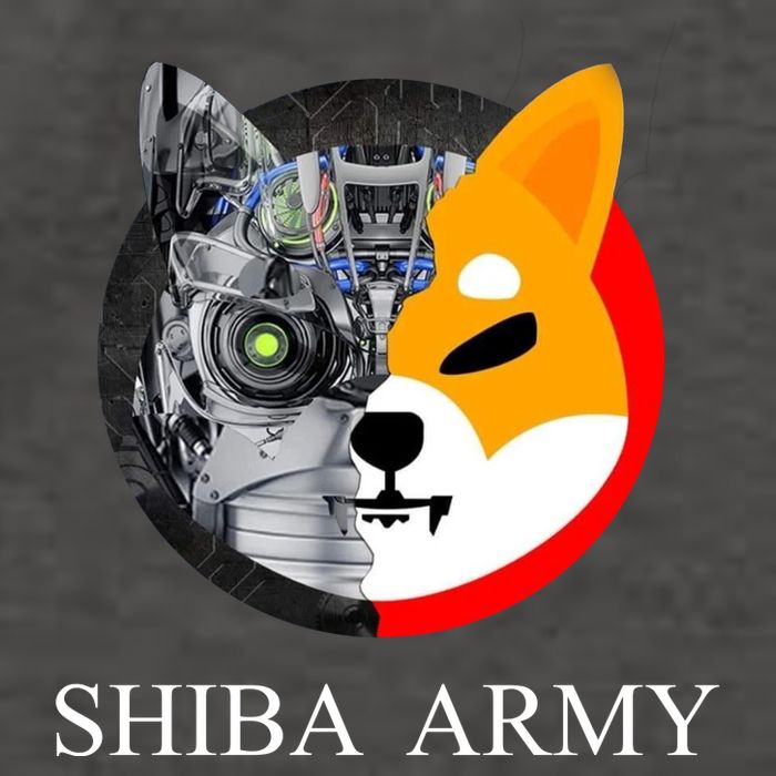 Shiba Army Fox Logo Terminator Vector Backpack
