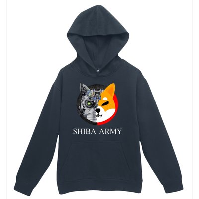 Shiba Army Fox Logo Terminator Urban Pullover Hoodie