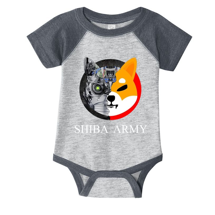 Shiba Army Fox Logo Terminator Infant Baby Jersey Bodysuit