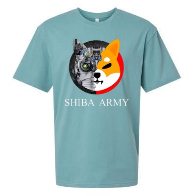 Shiba Army Fox Logo Terminator Sueded Cloud Jersey T-Shirt