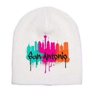 San Antonio Fiesta Squad Cinco De Mayo Short Acrylic Beanie