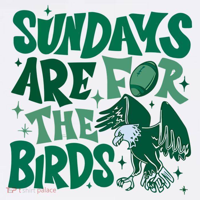Sundays Are For The Birds Eagles Football Cool Comfort Performance Bucket Hat