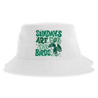 Sundays Are For The Birds Eagles Football Sustainable Bucket Hat