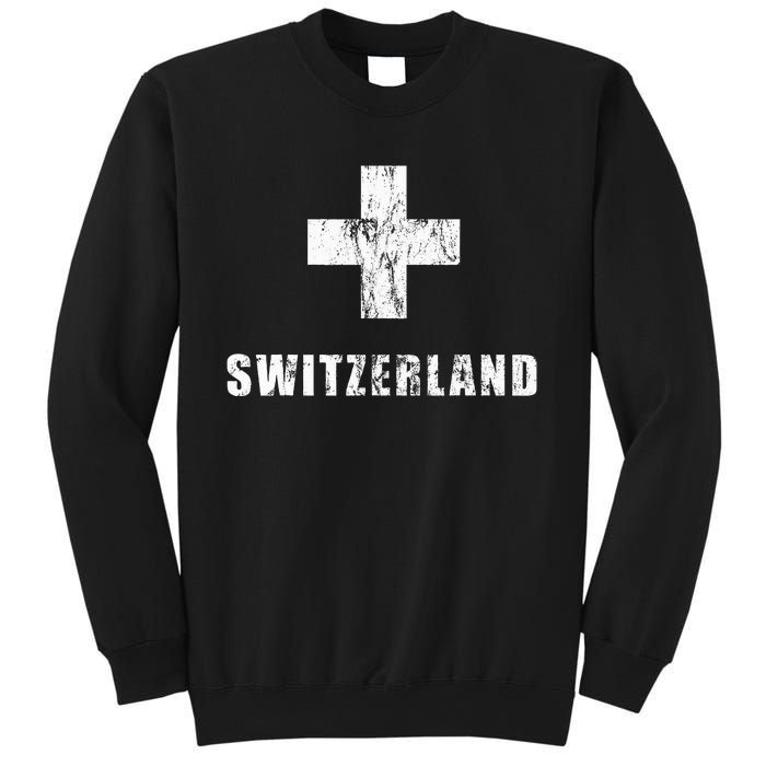 Switzerland Apparel For Swiss Retro Vintage Design Lover Sweatshirt