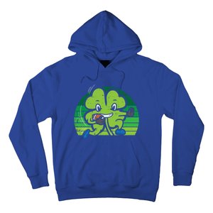 Shamrock American Football St Patricks Day Gift Hoodie