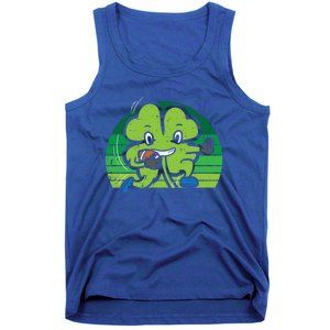 Shamrock American Football St Patricks Day Gift Tank Top