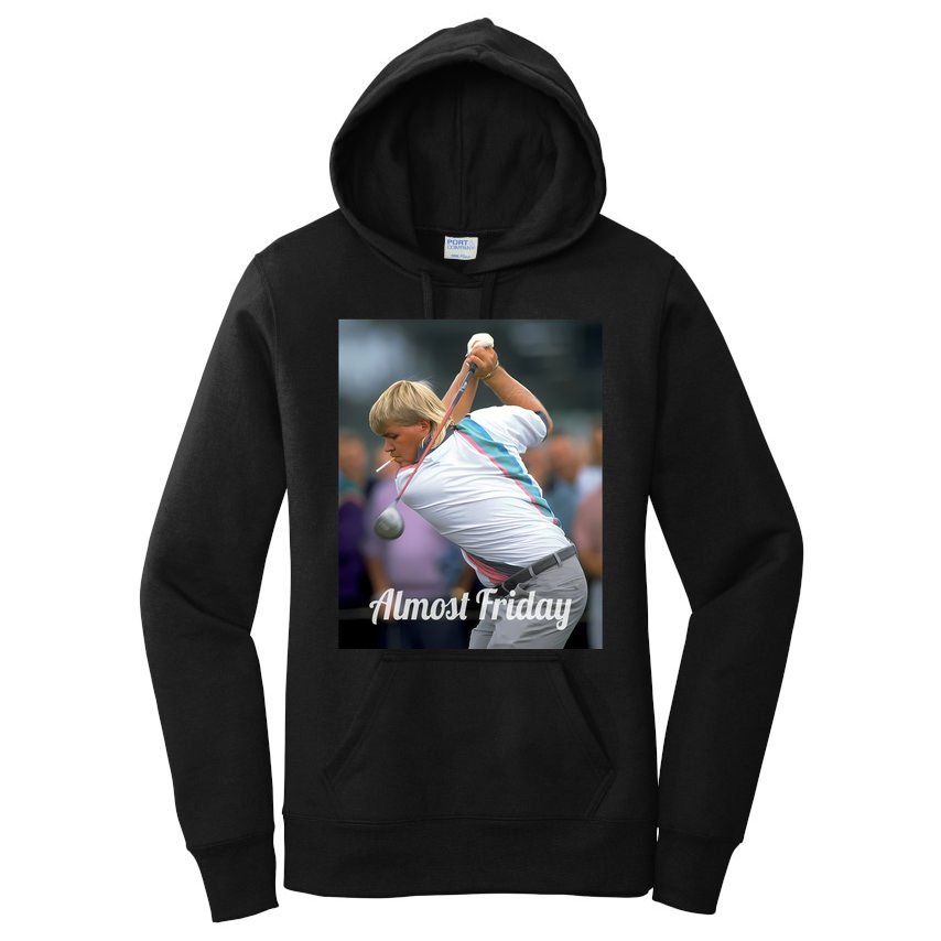 Store Almost Friday Golf Cig Women's Pullover Hoodie