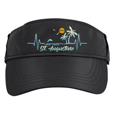 St Augustine Florida Souvenir Spring Break St Augustine Adult Drive Performance Visor