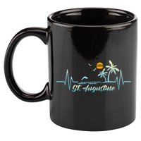 St Augustine Florida Souvenir Spring Break St Augustine 11oz C Handle Ceramic Mug