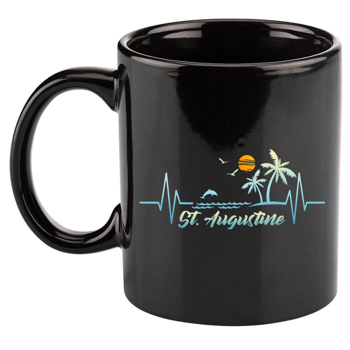 St Augustine Florida Souvenir Spring Break St Augustine 11oz C Handle Ceramic Mug