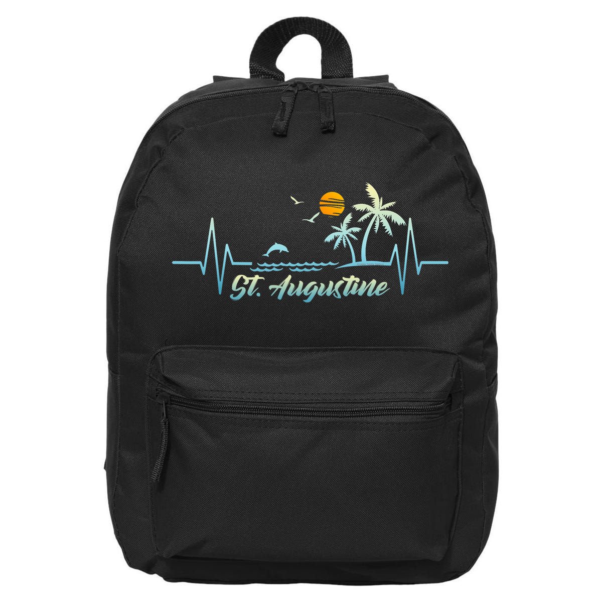 St Augustine Florida Souvenir Spring Break St Augustine 16 in Basic Backpack