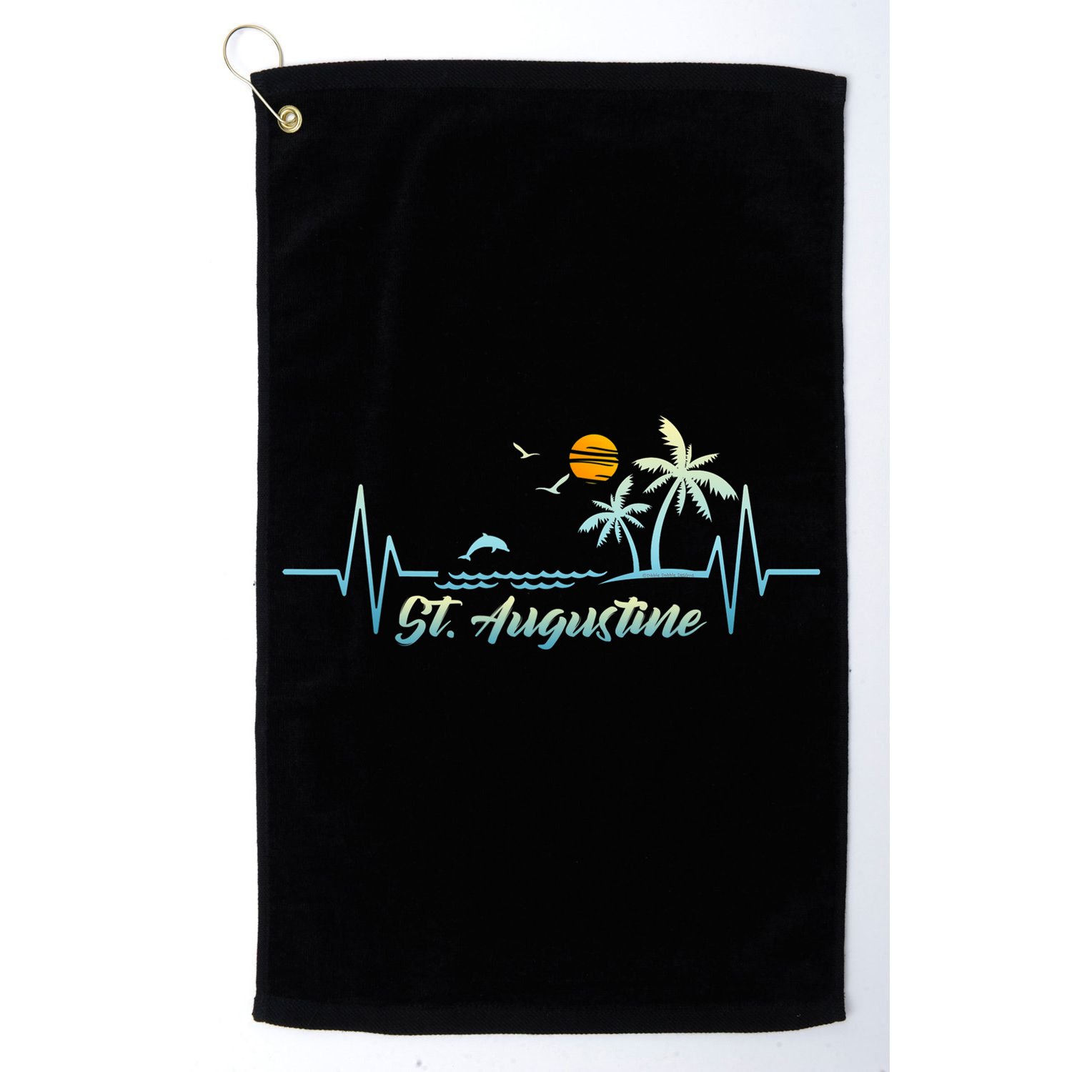 St Augustine Florida Souvenir Spring Break St Augustine Golf Towel
