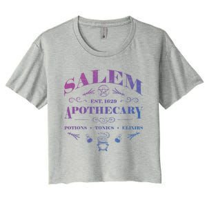 Salem Apothecary Funny Gift Women's Crop Top Tee