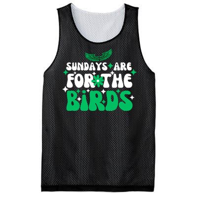 Sundays Are For The Birds For Philadelphia Football Fans Females Mesh Reversible Basketball Jersey Tank