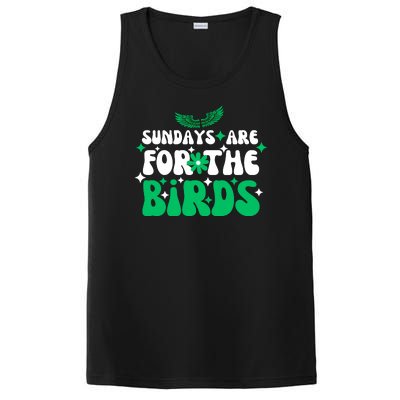 Sundays Are For The Birds For Philadelphia Football Fans Females PosiCharge Competitor Tank