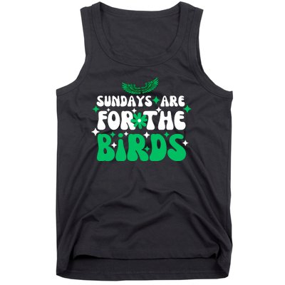 Sundays Are For The Birds For Philadelphia Football Fans Females Tank Top