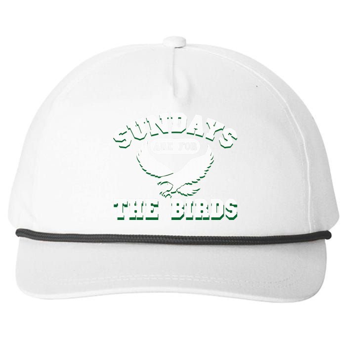 Sundays Are For The Birds Snapback Five-Panel Rope Hat