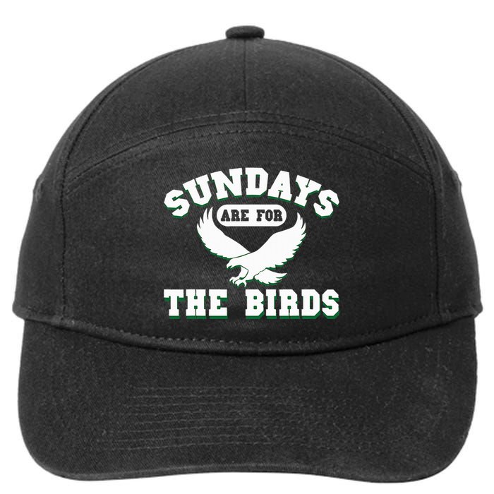 Sundays Are For The Birds 7-Panel Snapback Hat